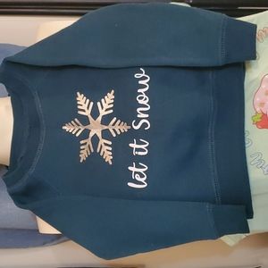 Lane Bryant "Let It Snow" Sweat Shirt